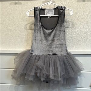 Kids Silver Tutu Costume by Plum